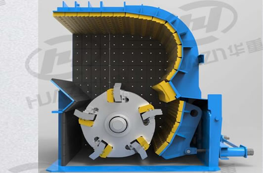 PFQ反擊式破碎機(jī)結(jié)構(gòu)圖（3D）